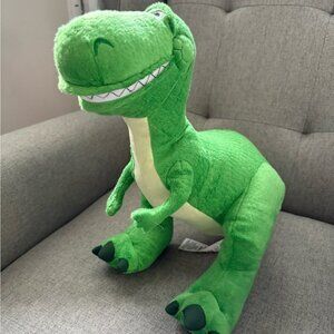 Disney Store Pixar Toy Story Rex 15” Large Plush Stuffed Animal Toy Dinosaur